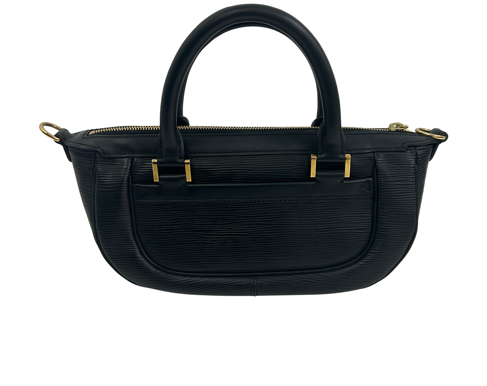 Danhura, 690&euro;, Bolso, Negro, Animal - Piel, Vista trasera